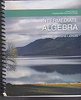 Intermediate Algrbra 0558325238 Book Cover