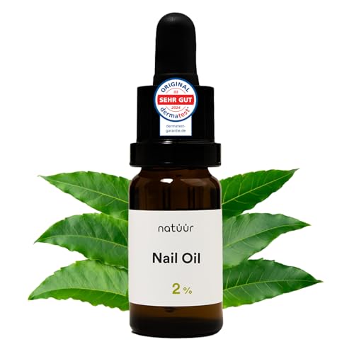 natüür Nail Oil 10 ml | Nährendes Nagelöl für trockene Nagelhaut & brüchige Nägel | Nagelhautöl mit NEEMAVERA & pflanzlichen Ölen | Intensive Nagelpflege & Nail Repair | Natürliches Nagelpflegeöl
