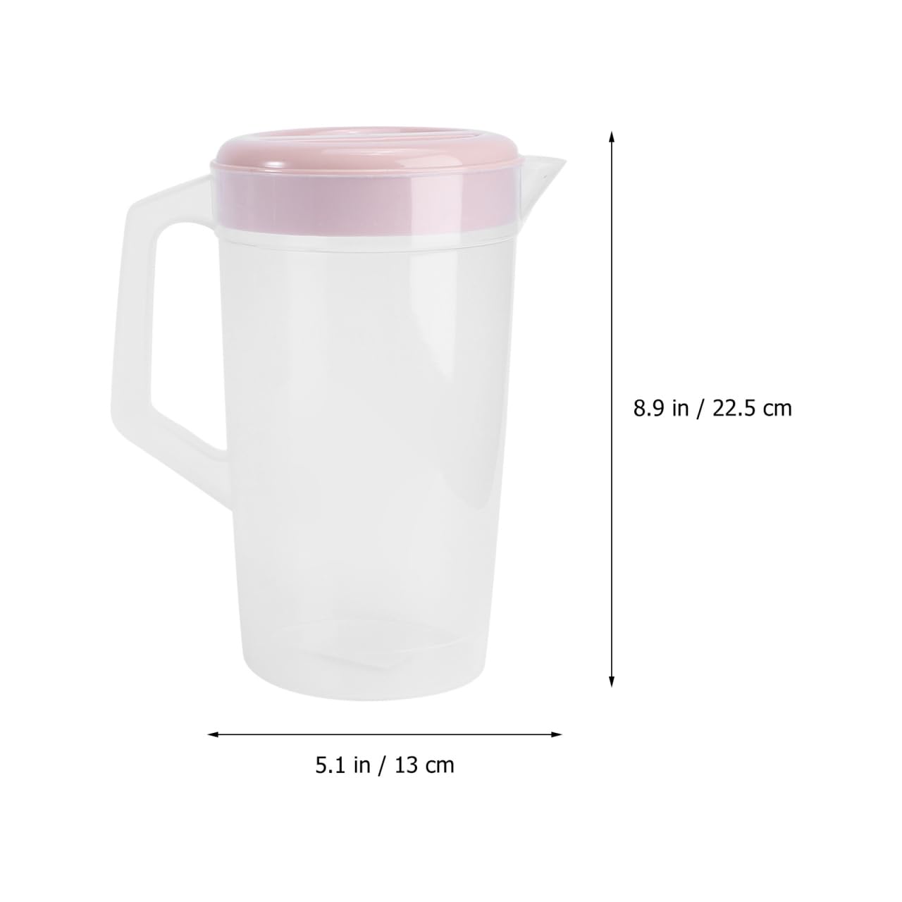 2 Stück Krug Mit Deckel für Saft, Eistee, Grün Tee, Wasserkaraffe