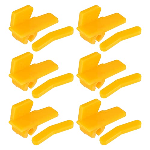 Image of X AUTOHAUX 6 Set Tire Changer Insert Tire Demount Head Tire Machine Guard Wheel Side Protector for Mount Demount Duck Head Tyre Repair 1.65 inchx0.63 inchx1.06 inch