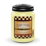 HIGHLY SCENTED - This candle makes a perfect birthday gift for her! This is one of the longest lasting aromatherapy candles on the market! The natural honeysuckle scent of this candle will lead to your relaxation . LONG LASTING BURN - Candleberry can...