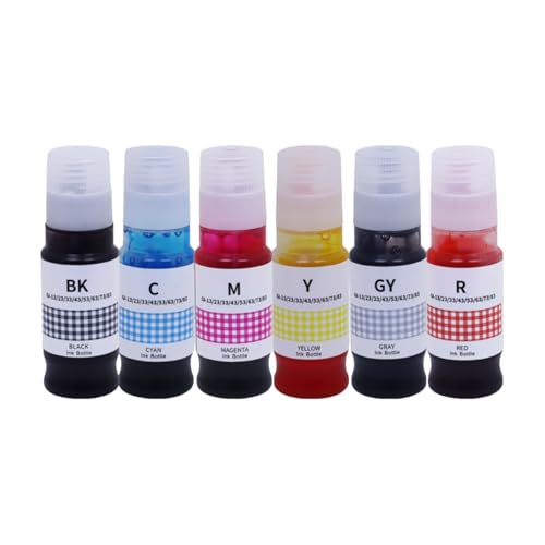 Encre GI-73BK noire 70ml pour imprimante G570 G670 et réservoir MC-G02