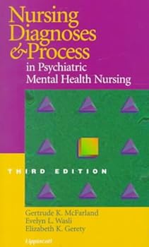 Paperback Nursing Diagnoses and Process in Psychiatric Mental Health Nursing Book