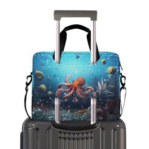 Bolso Maletín para Laptop Octopus con Correa miniatura 3
