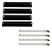 Hongso Gas Grill Replacement Burner Tubes, Heat Plates for Brinkmann 810-8300-W, 810-8410-S Grill (SBD051-PPB311-4)