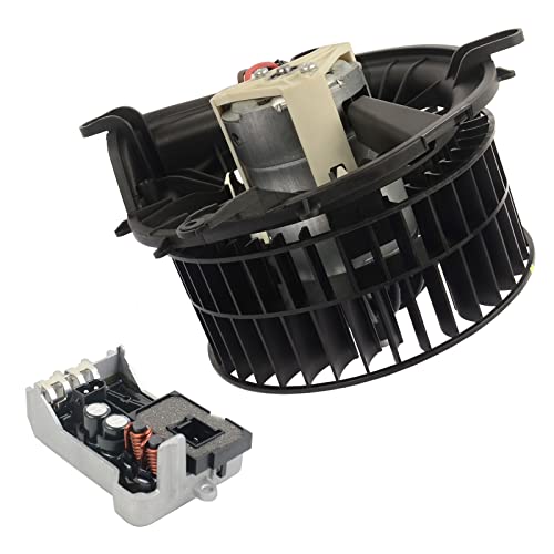 NSGMXT Heizungsgebläsemotor + Reglerwiderstand Ersatz für W210 S210 W220 C215 2308216451 2208203142