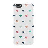 Agent 18 Flexshield Clip-On Case Cover for iPhone 6/6S - Large Hand Drawn Hearts