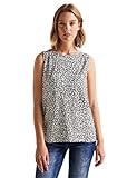 Casual Street One Damen A320149 Basic Top Sommertop, cool Vintage Green, 44
