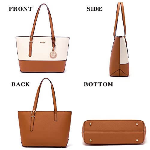 Image of Purses And Wallets Set For Women Work Tote Satchel Handbags Shoulder Bag Top Handle Totes Purse With Matching Wallet