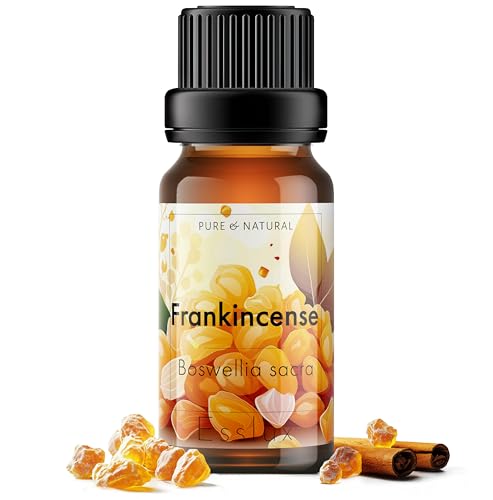 Image of Esslux Frankincense Essential Oil - 100% Pure Natural Frankincense Oil for Skin, Hair & Diffuser | Calming & Woody Aroma Perfect for Aromatherapy, Massage & Candle Making - Therapeutic Grade - 15 ML