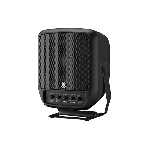Image of Yamaha Stagepas100BTR Portable 6.5'' Battery Powered PA with 3-Channel Mixer,Black