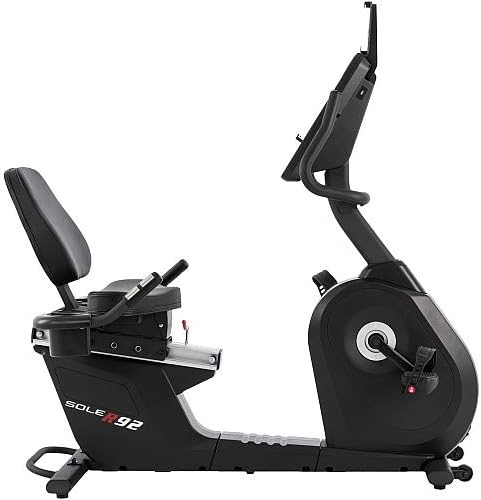 SOLE R92 Recumbent Bike with Heart Rate 