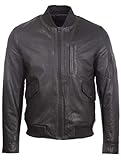Herren Bomberjacke aus echtem Leder