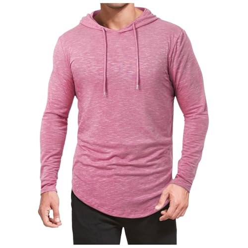 Sudaderas de hombre originales color rosa m para deporte fitness y viajes