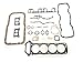 Diamond Power Full Gasket Set works with Nissan Pathfinder 2.4L L4 Z24 SOHC