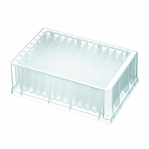 Axygen P-2Ml-Sq-C-S Deep Well 96-Well X 2Ml Assay Storage Microplate With Square Wells, Clear Pp, Sterile (25/Case) #TOP12