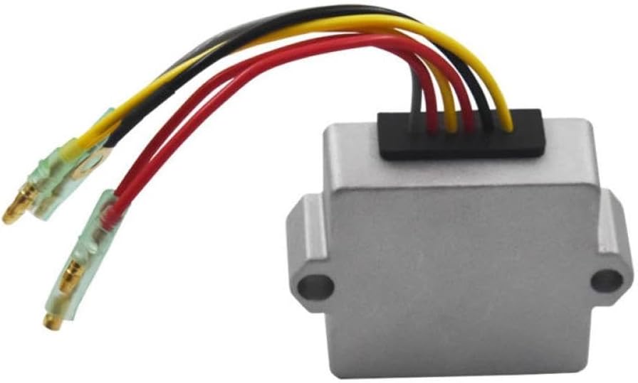 6 Wire Rectifier Voltage Regulator Compatible with PN Outboard Models Replacement for 815279