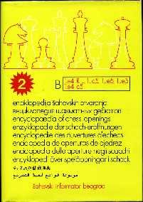 Encyclopedia of Chess Openings Volume B: Matanovic, Aleksandar, et al ...