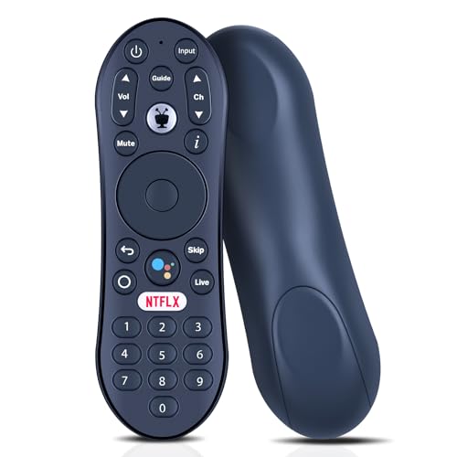 FQOUG Replacement Remote Control for TiVo Stream 4K UHD Streaming Media Player for TV AV Audio and Devices Models R37023B Google-Assistant Voice Easy to Pair