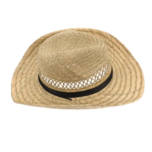 Chapeau de plage homme en paille Baluue pour les vacances et le plein air