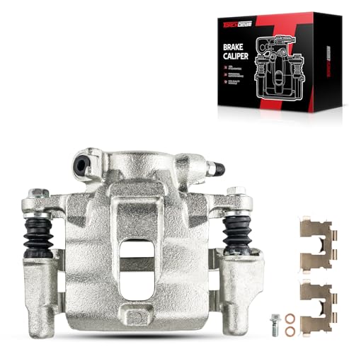 Image of Torchbeam Front Brake Caliper Right for Geo Tracker 1989-1997, Suzuki Sidekick 1989-1998, Chevrolet Tracker 1998, Suzuki X-90 1996-1998, Front Right Caliper with Bracket Replace # 19B1212