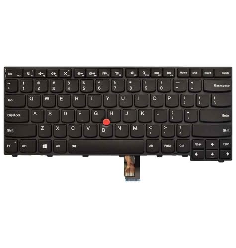 Image of FORIDA Laptop Keyboard Compatible for Lenovo Thinkpad E431 T431 T431S T440 T440E T440P T440S T450 T450S L470 T460 L440 E440 L450 L460 CS13T Series 04Y0862 0C02253 00HW878 (with Pointer & Backlit)