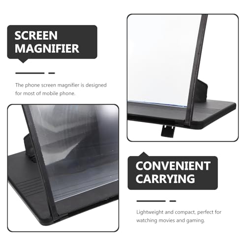 Lupa de pantalla para smartphone de material ABS resistente con soporte de gran comodidad 7