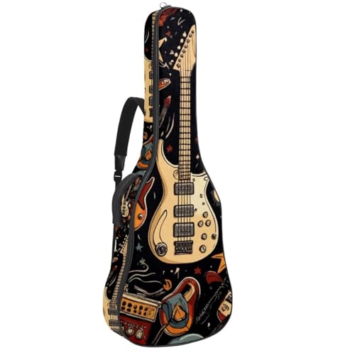 Housse pour guitare de 109 cm imperméable pour aller au cours de musique
