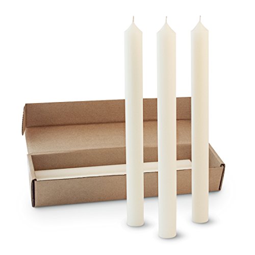 Root Candles Altar Candles with Recessed Base Traditional Church Candles, 17.5-Inch, 51 Percent Beeswax, 6-Count by Root - Used condition - US$36.97