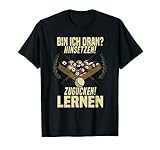 Billard Pool Snooker Ball Billardspieler Kreide Billardkugel T-Shirt