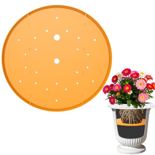 ShineSirius 18 inch Round Planter Inserts with Drainage Holes,Flower Pot Filler Insert for Large Round Planters,Planter Fillers for Less Soil Needed Gardening Indoor & Outdoor Use