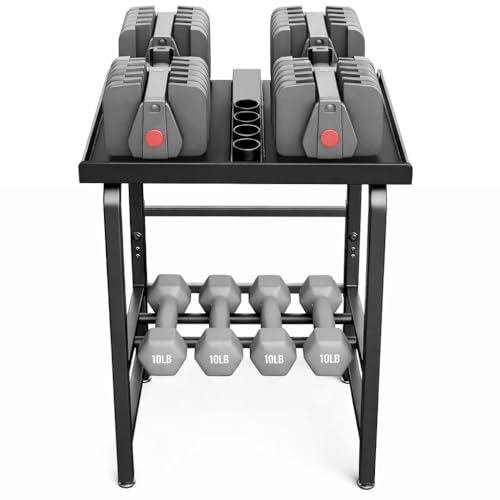 Dumbbell Rack Only Weight Stand For Adjustable Weight 500lbs Load