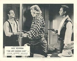 The Left Handed Gun Original Lobby Card Paul Newman in Handcuffs Under Guard