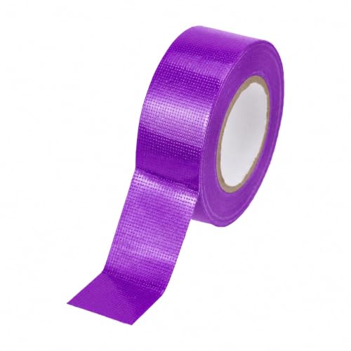 Image of Mini Duct Tape, Heavy Duty Waterproof Travel Duct Tape, Purple, 1'' X 10 Yd
