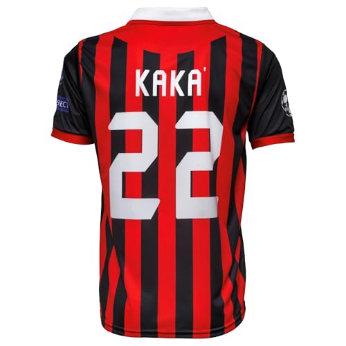 Heim Trikot Kaka #22 Nostalgische Trikots Football Fußball Trikot Erwachsenengrößen(XXL Kaka)