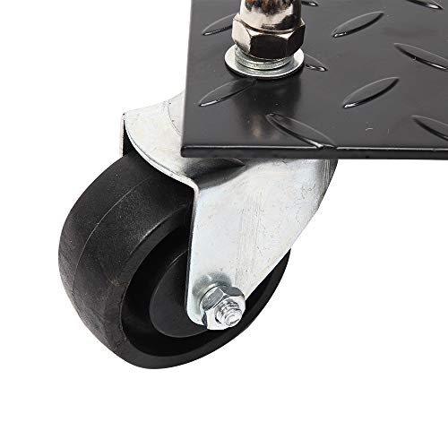 Set Of (4) 3" Set Tire Wheel Dollies Dolly Vehicle Car Auto Repair Moving Car Dolly Set #TOP7