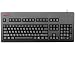Produktbild Cherry G80 3000 Silent Keyboard - Red MX Silent Switch - USB - PS/2 - Retro Look - Schwarz