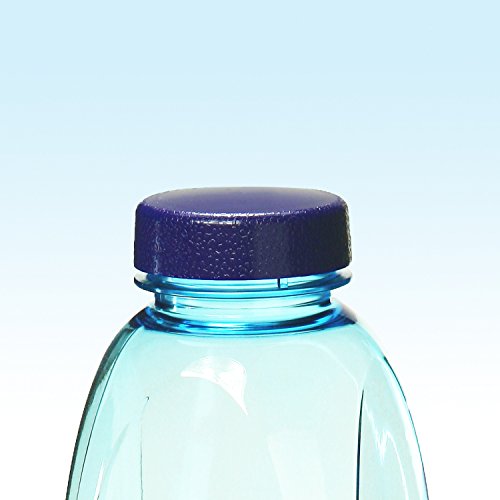 IMHA Trinkflaschen BPA-frei Tritan Wasserflasche 1 Liter / 0,75 Liter / 0,5 Liter (5 x 1 l)