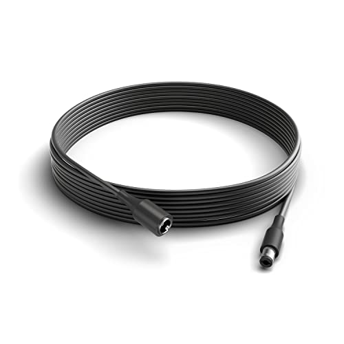 Image of Philips Hue 16-Foot Extension Cable for Philips Hue Play Light Bar, Black - 1 Pack - Power Supply Not Included