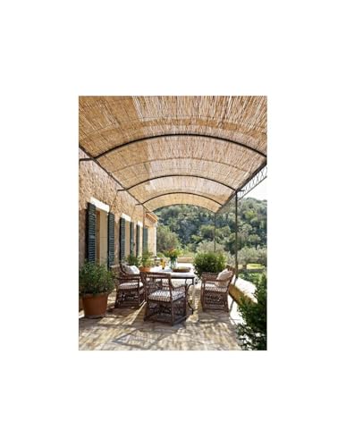 JARDIN202 - Cañizo Natural Bambufino | Cerramiento Ecológico para la Decoración de Jardín | 1,5x5m -