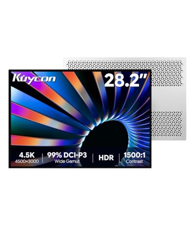 Image of P20 28.2'' UHD 4.5K (4500 x 3000) Glossy Monitor, IPS Panel, 99% sRGB, 99% DCI-P3, 10-Bit Colors, 60Hz, 192PPI, HDR, 1500:1, Eye Care, Low Blue Light (Honeycomb - Without Stand)