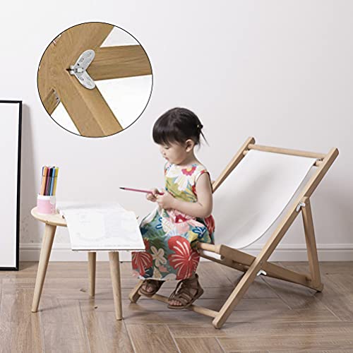 Scharniere Klappbar 6 Stück Türscharnier Beschlag Möbelscharnier,Scharnier für Schränke,Scharniere Zinklegierung Rostfrei Türband Klappbar Türscharnier Mit Klappscharnier