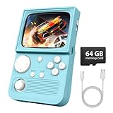 R36T - Consola de juegos retro, tarjeta TF de 64