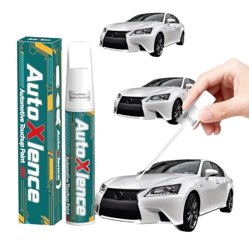 PearlWhite/Starfire Pearl(077) Touch Up Paint Compatible with Lexus Car Paint Pen Scratch Repair Automotive Scratch Remover Fix Exact Color Match