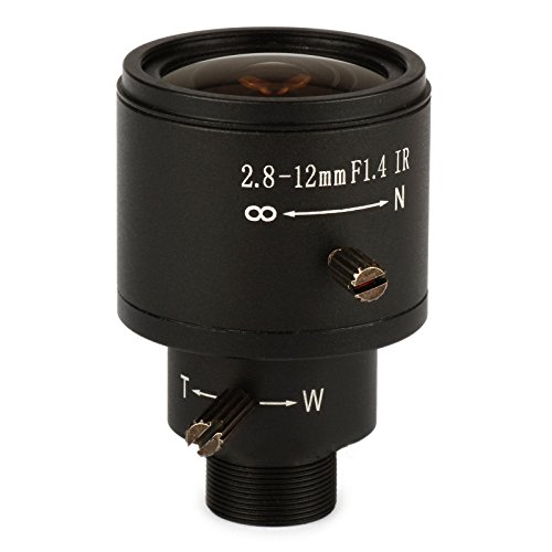 2.8-12mm 1/3" F1.4 CCTV Video Vari-Focal Zoom Lens for CCTV Security Camera - Thumbnail 2