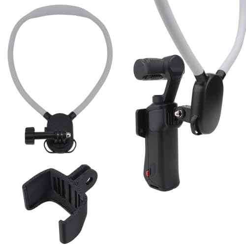Soporte de cuello para Insta360 Luna Ultra soluciona tomas POV movidas con arnes