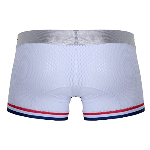 Mens Sexy Jockstrap Atlantis Boxer Trunk Full Length Sheer Bulge Bikini Pouch Underwear2