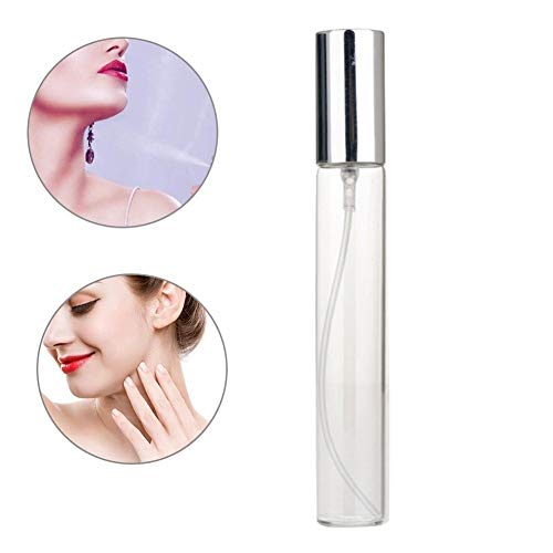 Preisvergleich Produktbild shuxuanltd TaschenzerstäUber Mini Parfum SprüHflasche Klein SprüHflasche Perfekt Für Unterwegs Zerstäuber-Sprühflaschen Nachfüllbarer Travel Mini Zerstäuber Feinnebel Parfüm Silver
