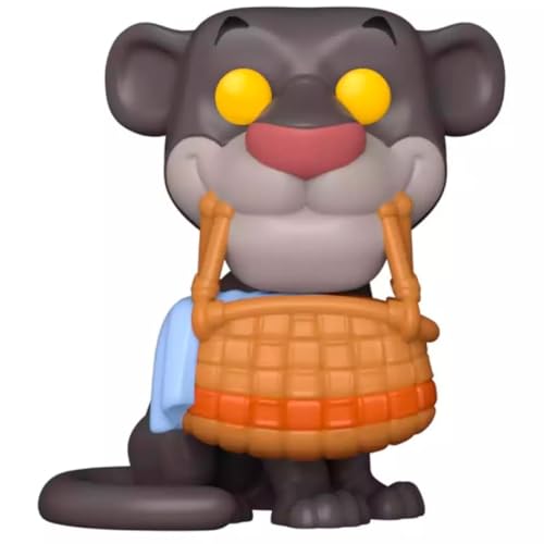 Funko Pop! Disney: TJB – Bagheera with Basket - Jungle Book - Figurine en Vinyle à Collectionner - Idée de Cadeau - Produits Officiels - Jouets pour Les...