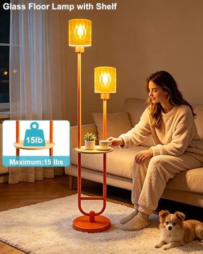 Image of Lightdot Globe Floor Lamp with LED Bulbs Included, Dimmable Floor Lamps,Unique Modern Standing Tall Lamp for Bedroom Living Room /Sofa Beside /Corner Decor-Gold